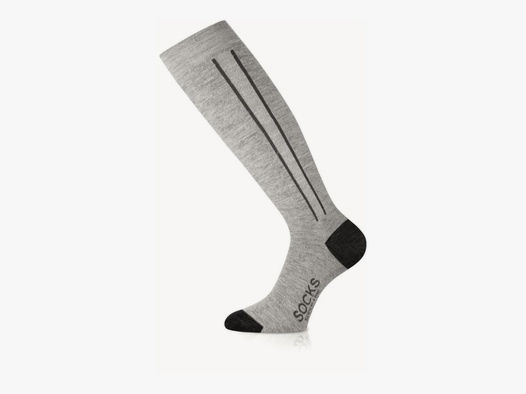 Lasting FWC Merino Socken Grau    XL (EU 46-49)
