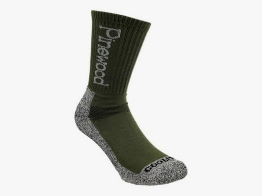 Pinewood Socken Medium 2er Pack Unisex Coolmax - Grün  36-39