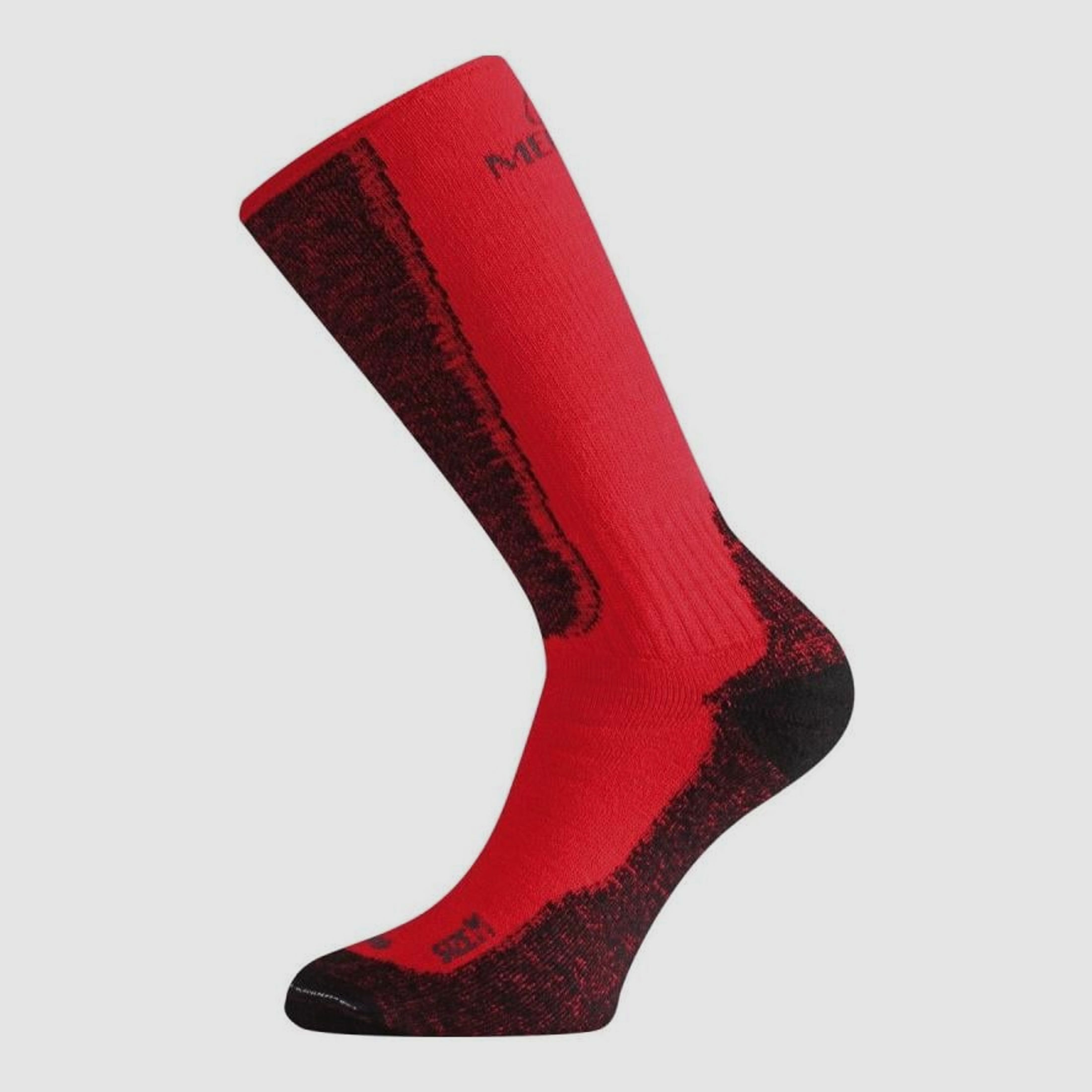 Lasting Warme Merino WSM Trekking-Socken Rot    S (EU 34-37)