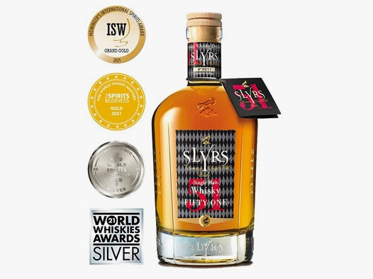 Slyrs Single Malt Whisky " Fifty-One" 51%vol. 0,7l
