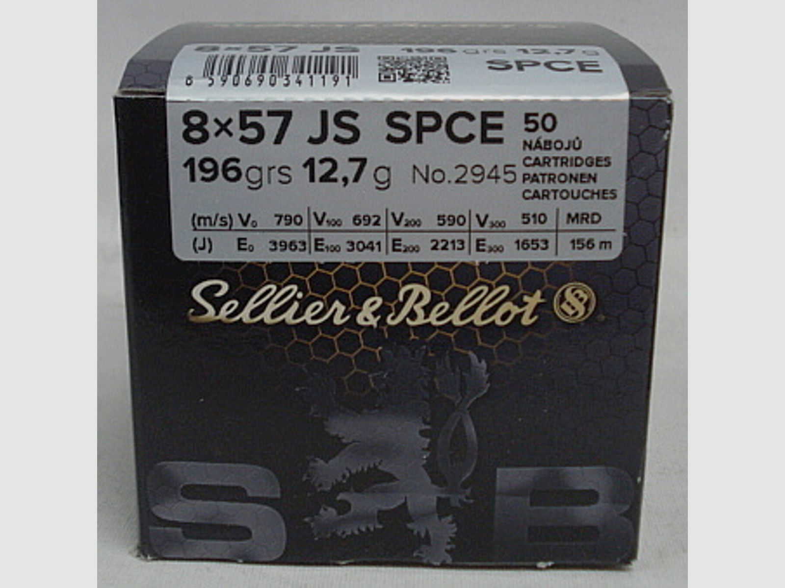 8x57IS SPCE-Target - 12,7g/196gr (a50)