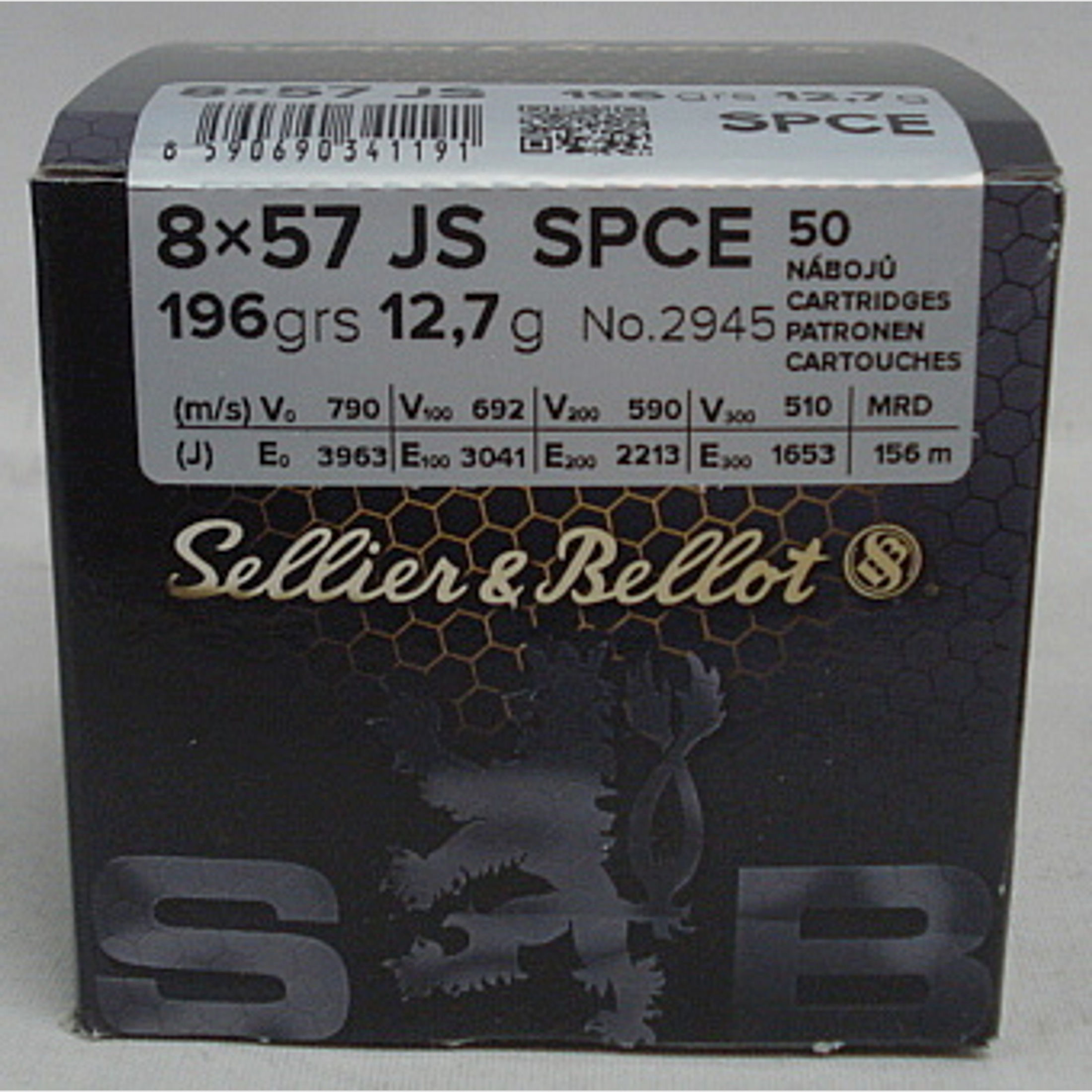 8x57IS SPCE-Target - 12,7g/196gr (a50)