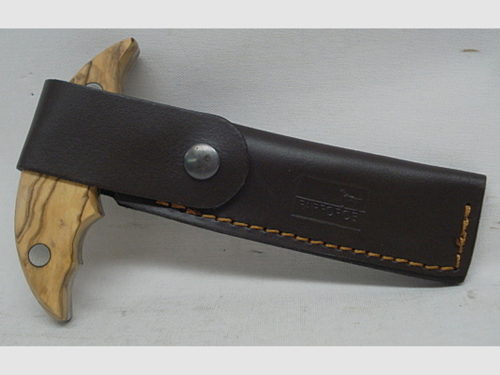 Aufbrechsäge Olivenholz - Klinge 11 cm, Säge 5,5 cm