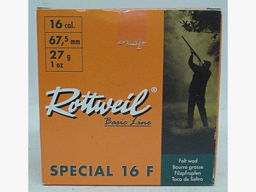 Special 16F 16/67,5 - 2,7mm/27g (a25)