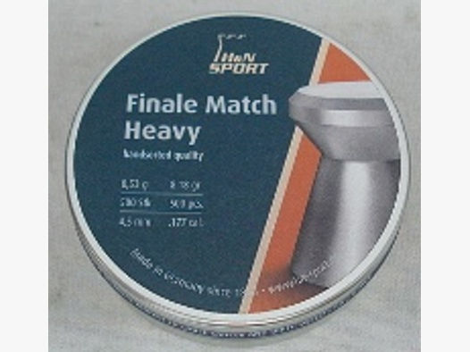 Finale Match Heavy - 4,50mm/0,53g/8,18gr/LG/500er