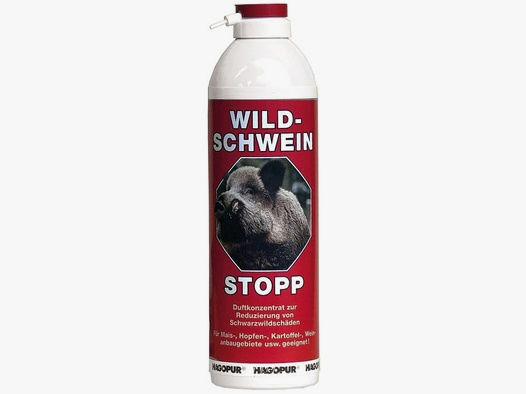 Wildschwein-Stopp, rot - 400 ml