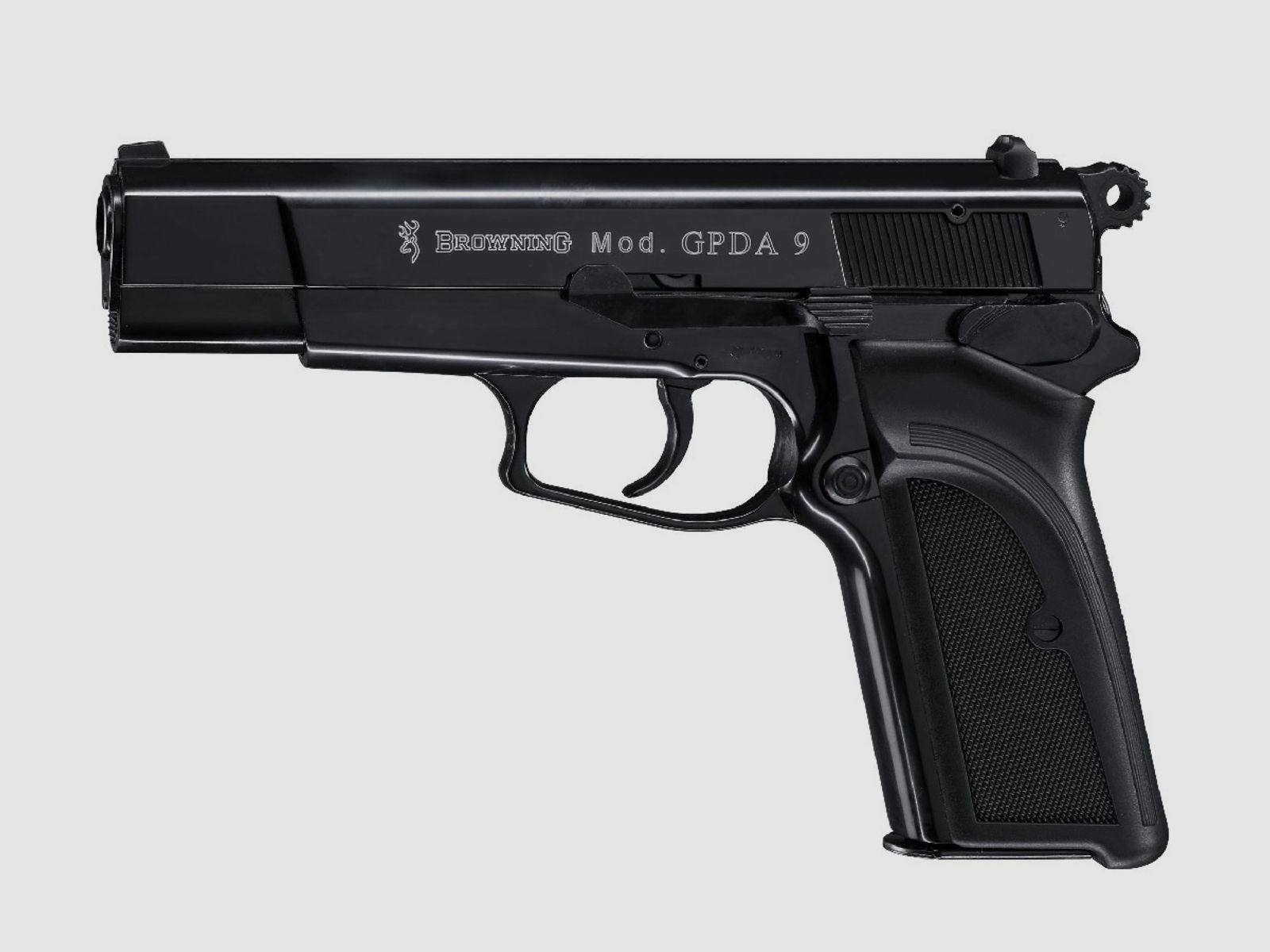 GPDA 9 Kal.9mm P.A.K. - black, 9 Schuss