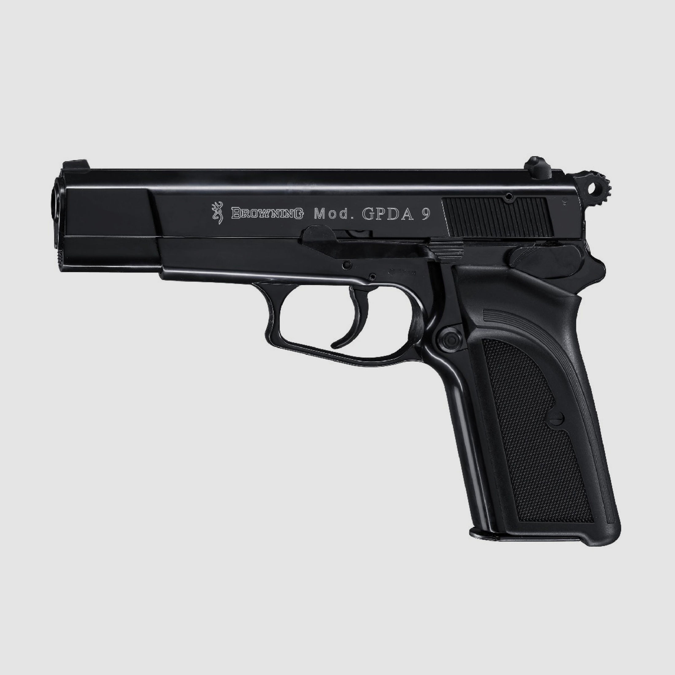 GPDA 9 Kal.9mm P.A.K. - black, 9 Schuss