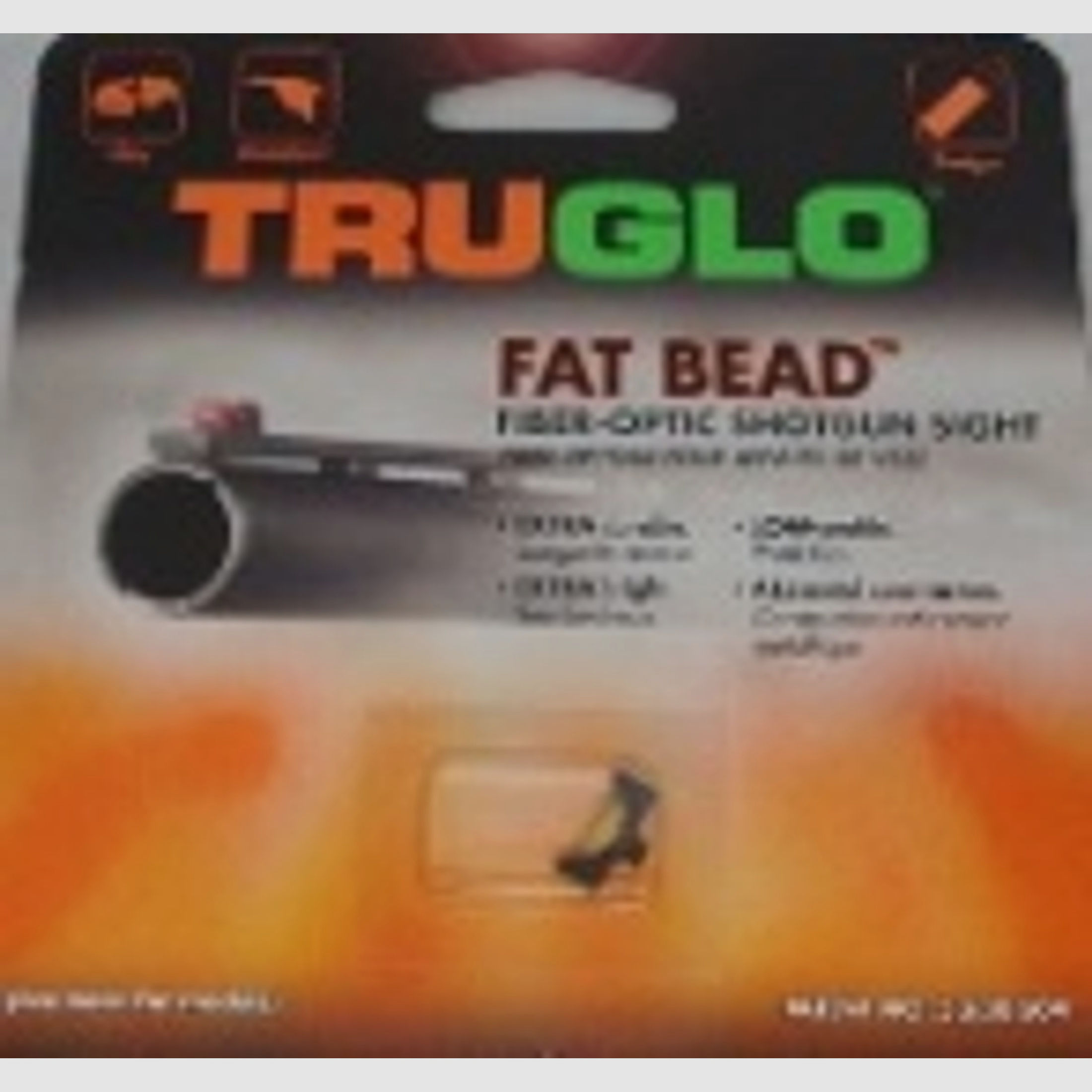 Truglo FatBeat M3,0 grün - schrauben, 13mm Metallkörper
