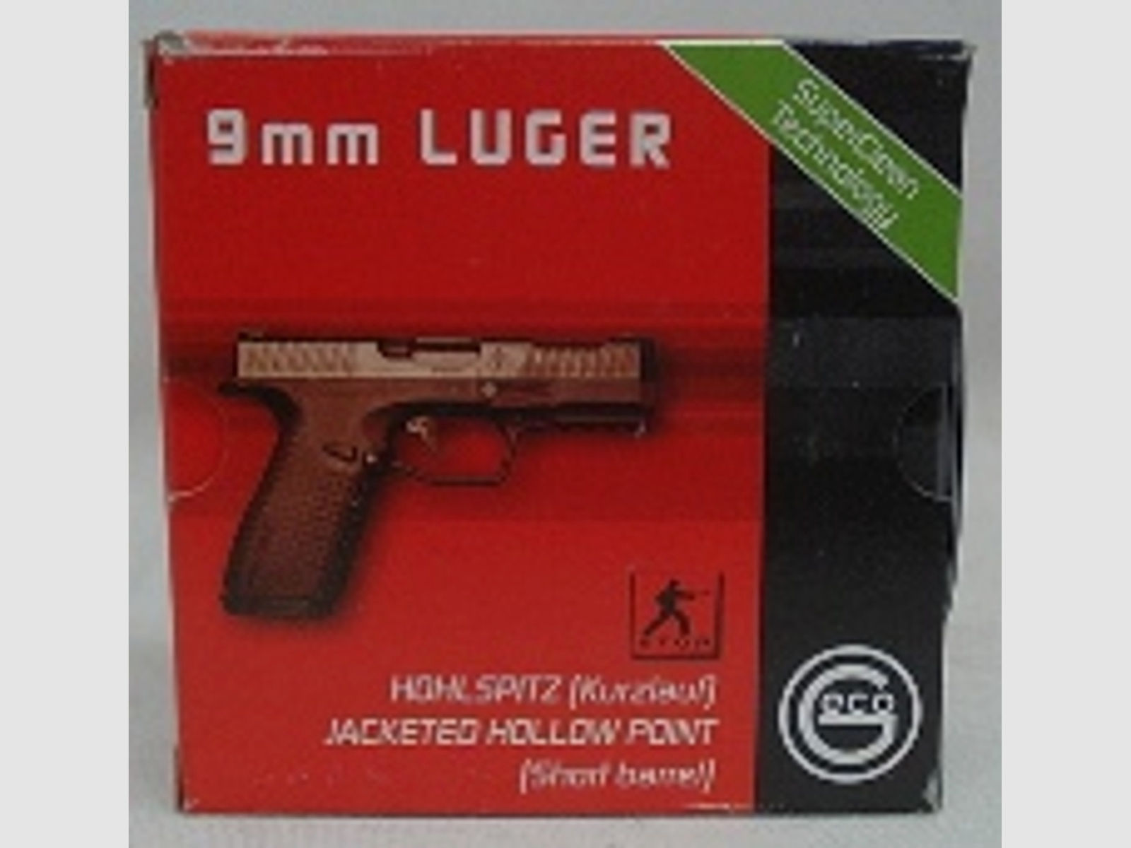 9mmLuger Hohlspitz - 8,0g/124gr (a20) Fangschuss