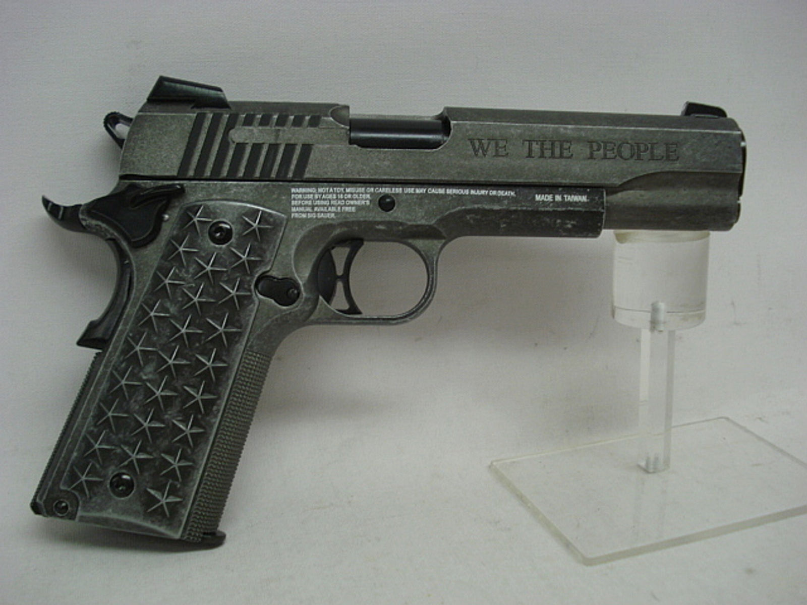 1911 WTP 4,5mm Stahl-BB - BlowBack,17Schuss