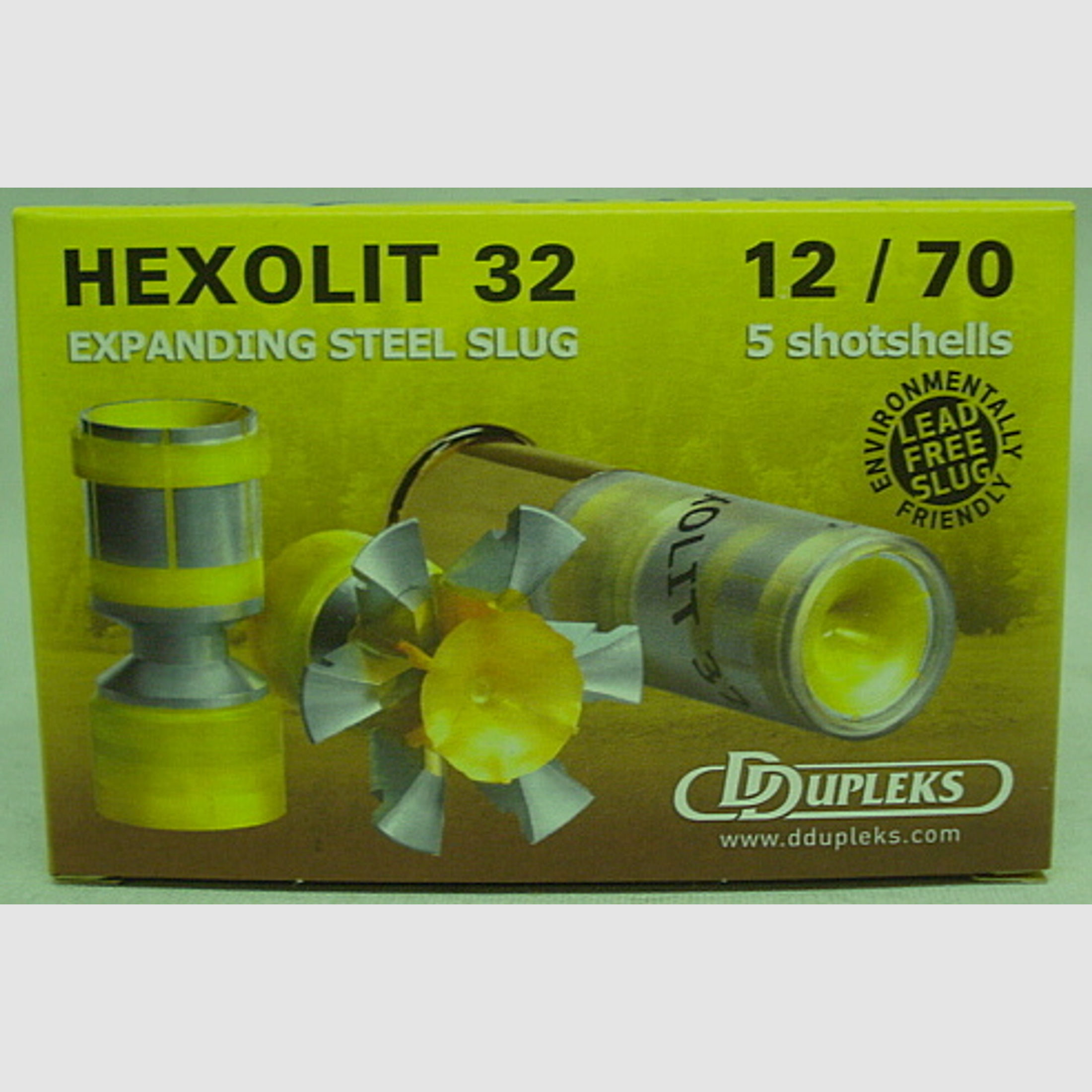 Hexolit 32 12/70 Expans. Slug - bleifrei, 32g/495gr (a5)