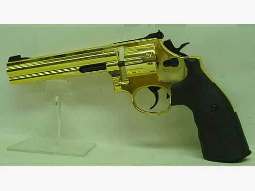 686-6'' Revolver Kal.4,50mm - Gold Finish,Diabolo