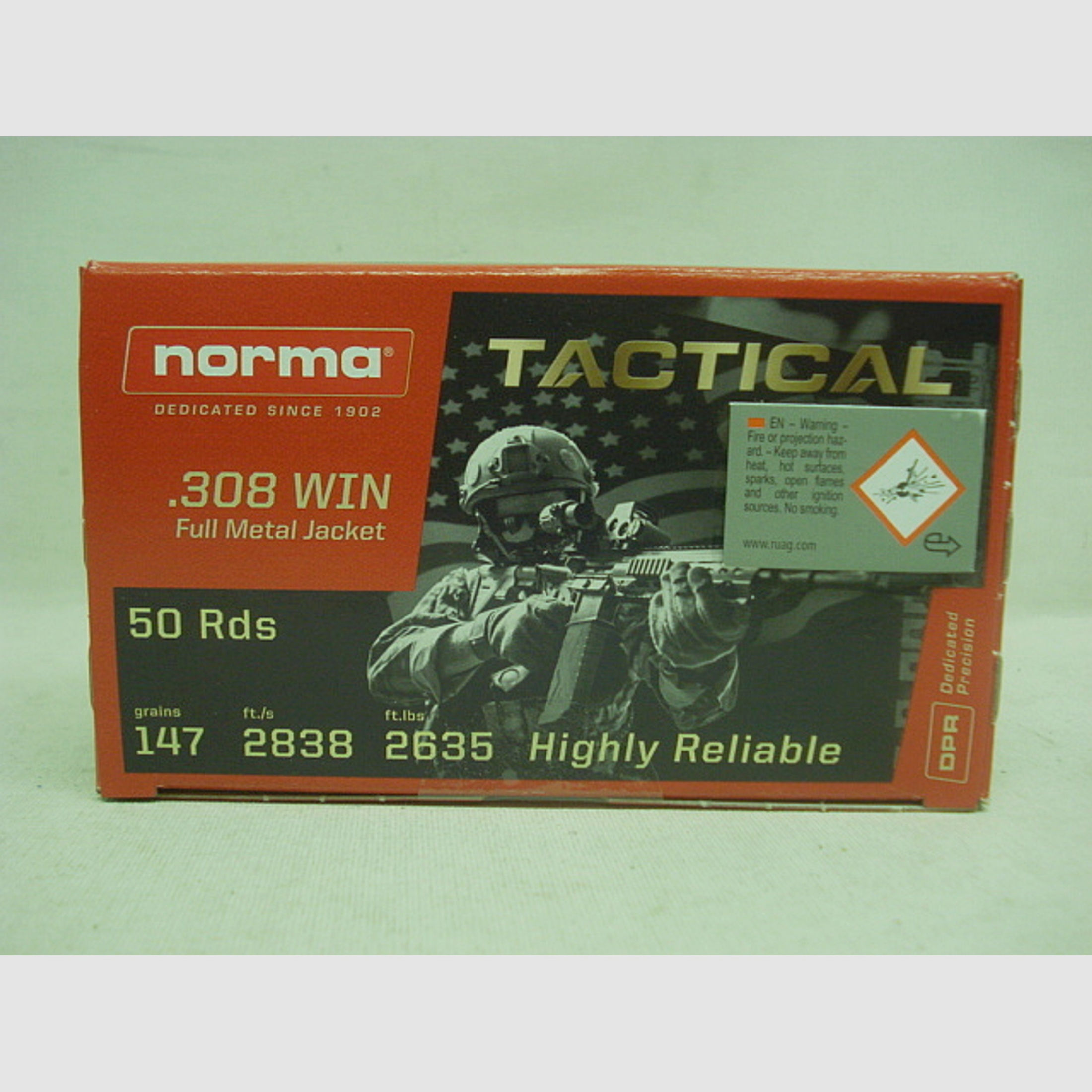 .308Win. VM Tactical - 9,5g/147gr (a50)