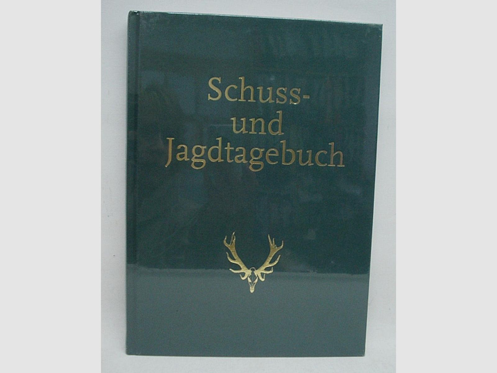 Schuss- und Jagdtagebuch A4 - grünen Leinen, 128 Seiten