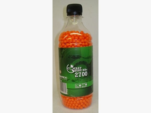 BBs 0,12g/2700stk/orange - Combat Zone/Flasche