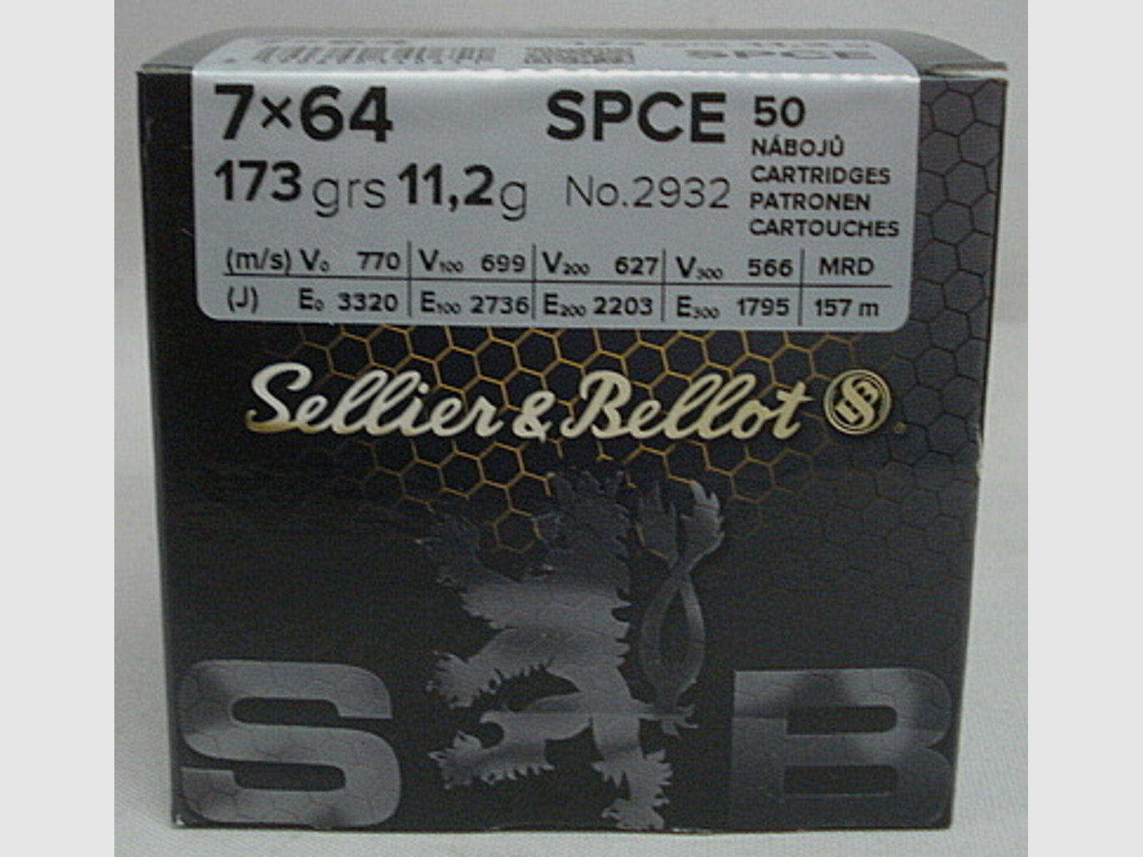 7x64 SPCE-Target - 11,2g/173gr (a50)