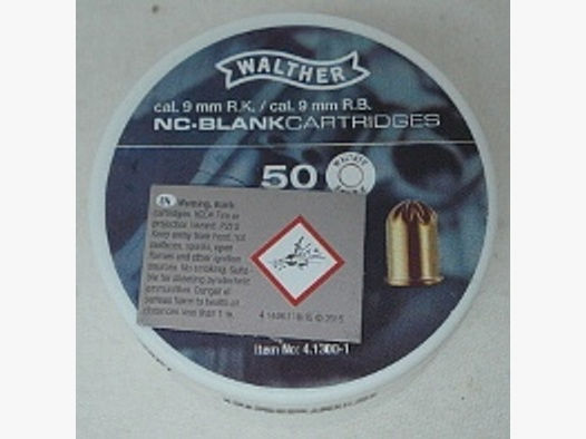 Knall 9mm R Knall - Dose (a50)