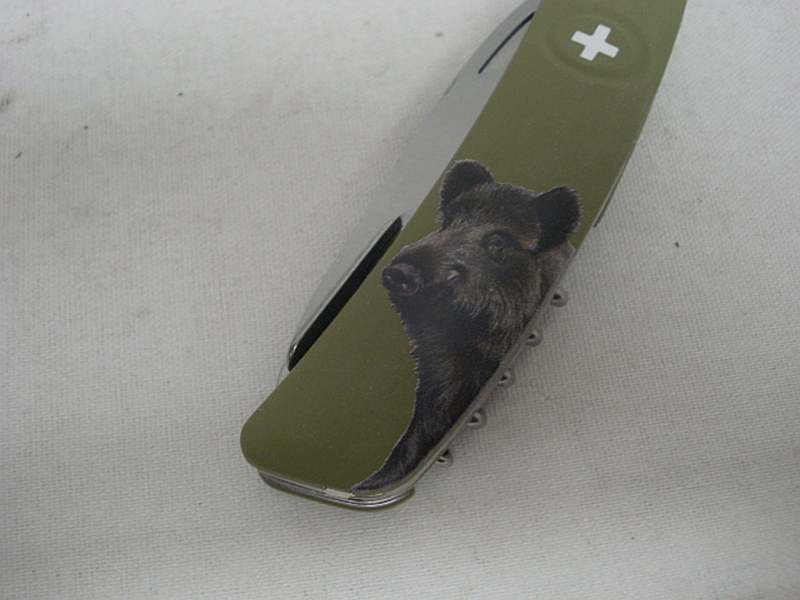 SWIZA Messer, Wildschwein - 440, Sicherheitsarretierung