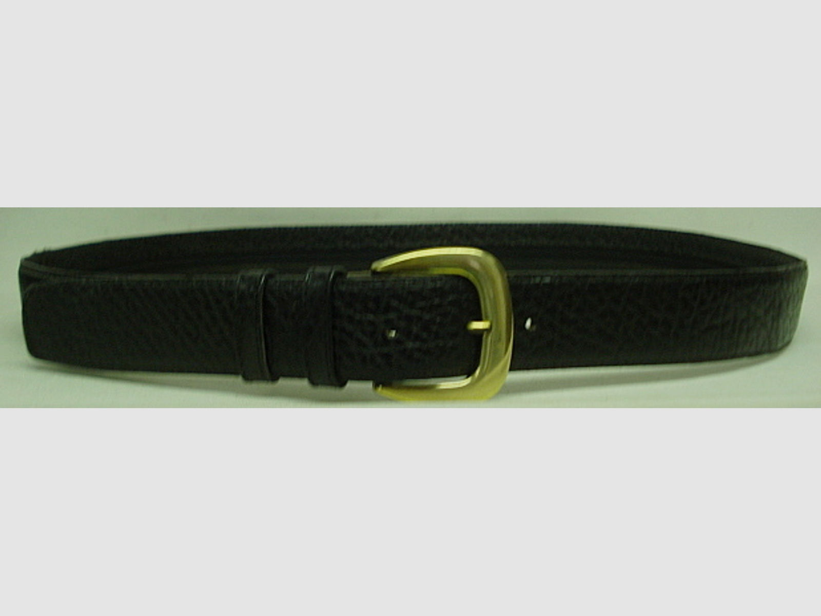 Tresor-Leder 100 cm Länge - schwarz mit RV