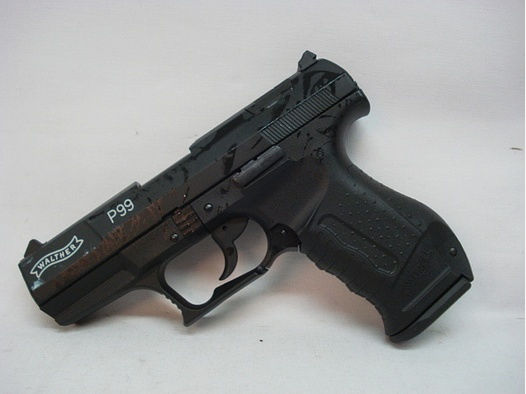 P99 Kal.9mm P.A.K. - black, 15 Schuss