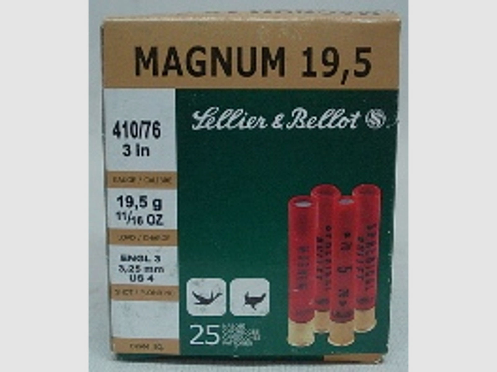 Magnum .410/76 - 19,5g/3,25mm (a25)