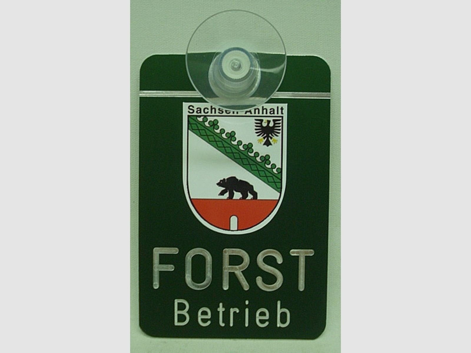 Autoschild Forstbetrieb - Sachsen-Anhalt