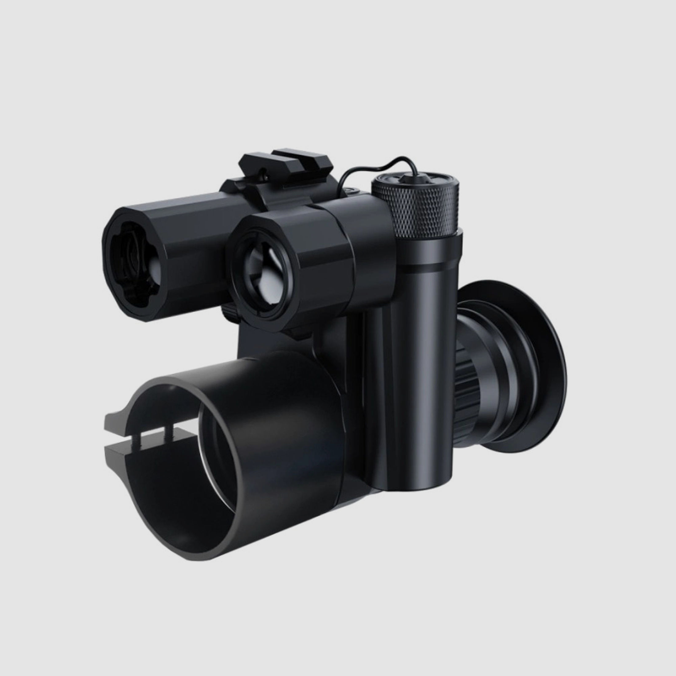 PARD NV007SP Nachtsichtgerät / Nachsatzgerät - 850 nm mit LRF 45 - 39 mm Standardadapter (inkl. Reduzierringen)