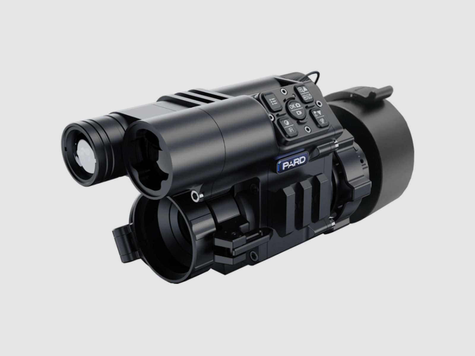 PARD FD1 Nachtsicht 3 in 1 Vorsatz, Monokular & Zielfernrohr - 850 nm mit LRF 62 - 46 mm PARD Universaladapter (inkl. Reduzierringen)