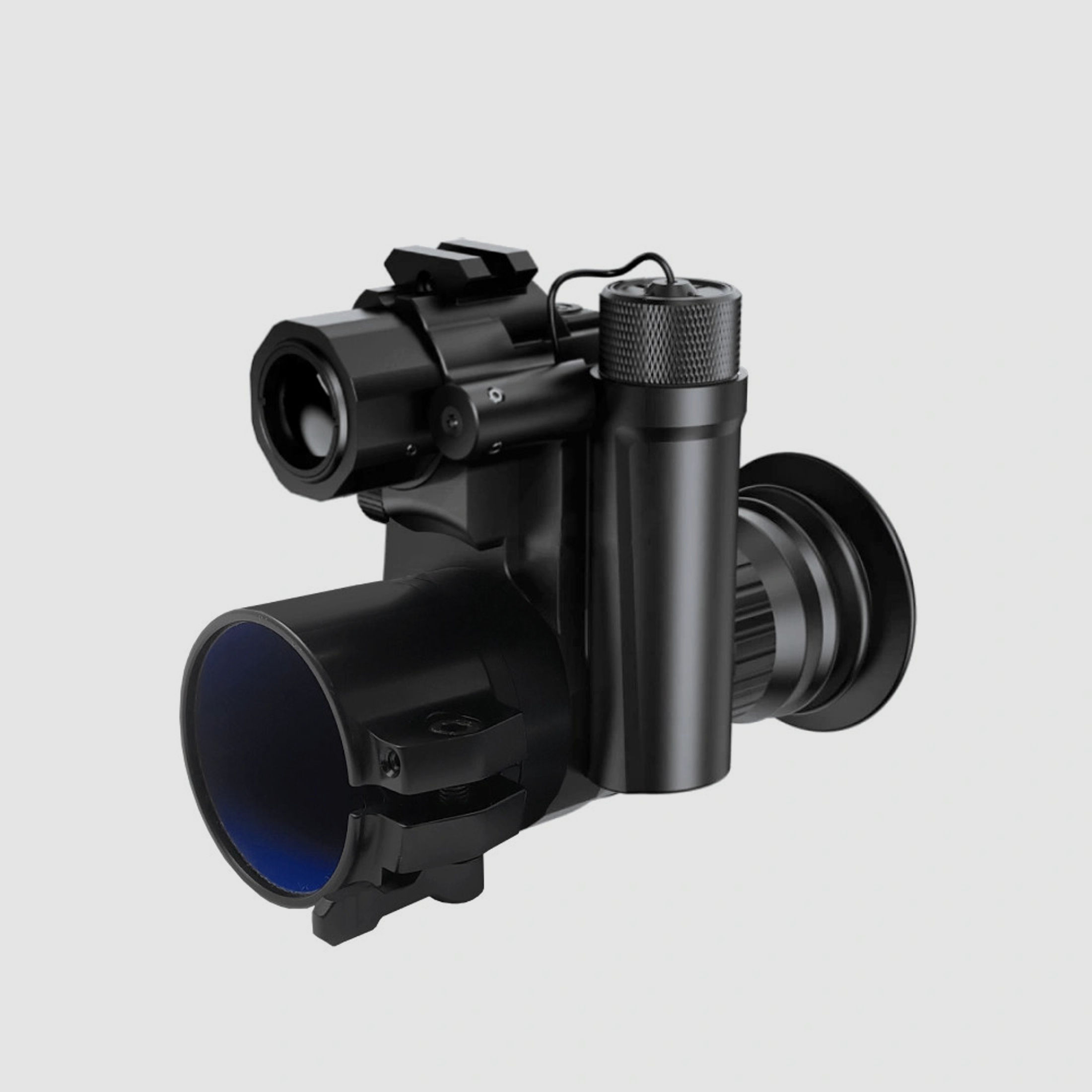 PARD NV007SP Nachtsichtgerät / Nachsatzgerät - 850 nm ohne LRF 45,5 - 43 mm - RUSAN Schnellspannadapter (inkl. Einlagen)