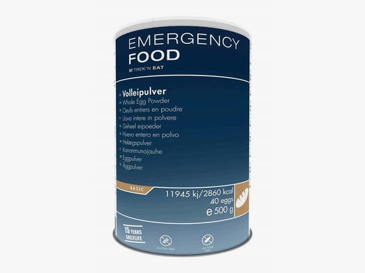 TREK'N EAT EMERGENCY FOOD Volleipulver 500 g