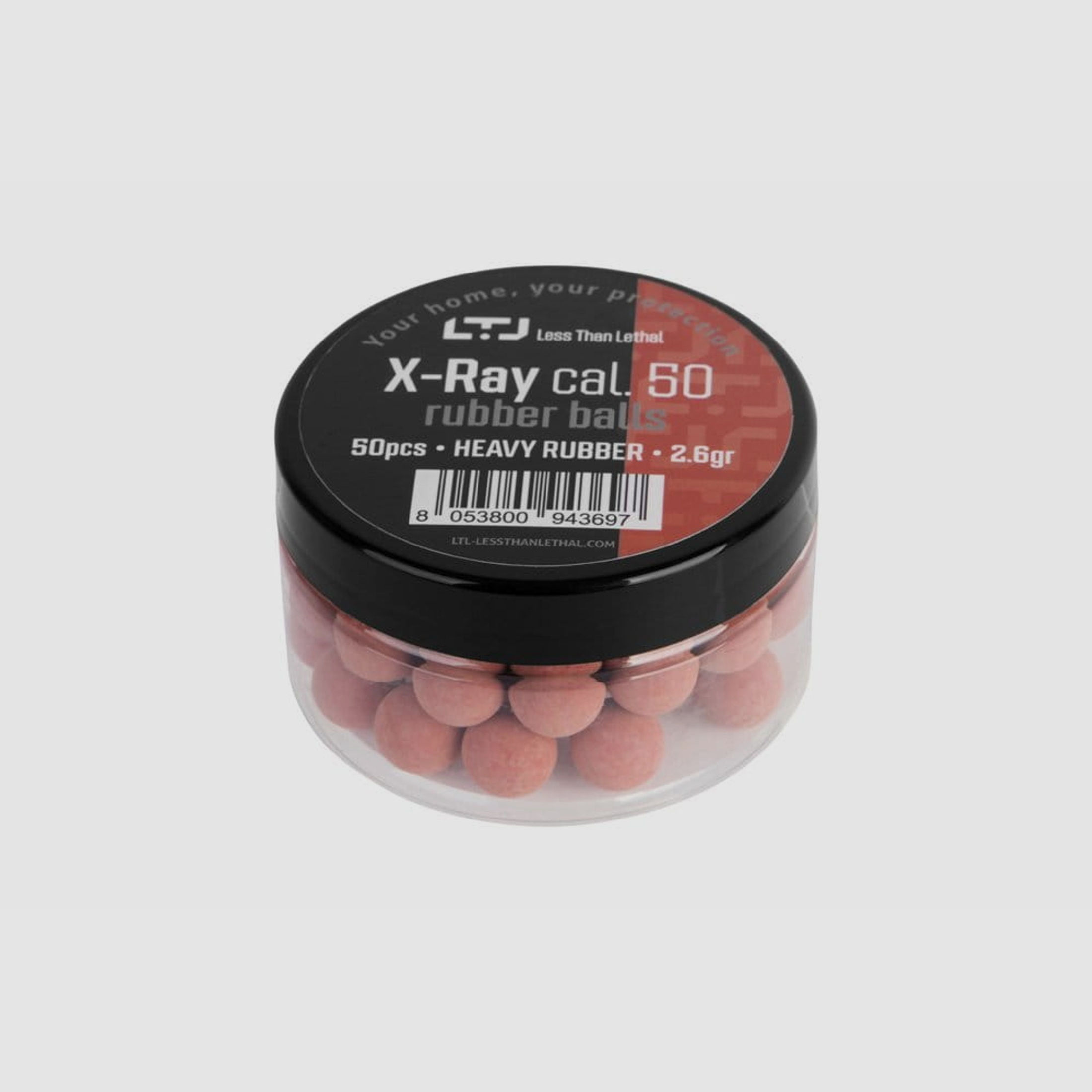 LTL X-Ray Heavy Rubber Balls cal. 50 Gummikugeln 50 Stück