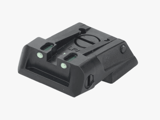 LPA Mikrometer-Visier MPS Fiber Optic für Colt M1911 und Klone mit NOVAK Sight Fräsung