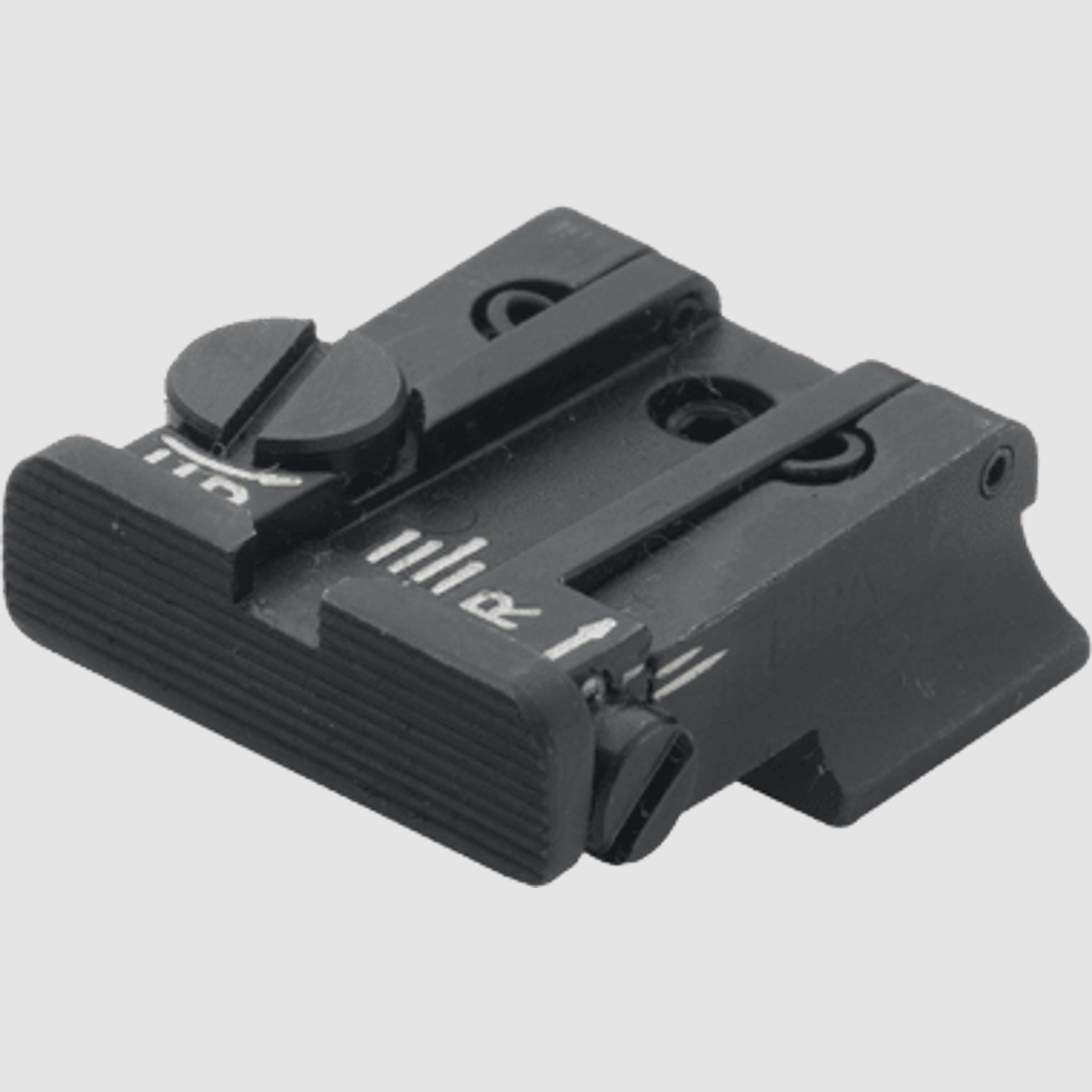LPA Mikrometer-Visier TPU für S&W 3rd Gen Pistolen cal. 9 mm/.40 S&amp;W ohne Korn
