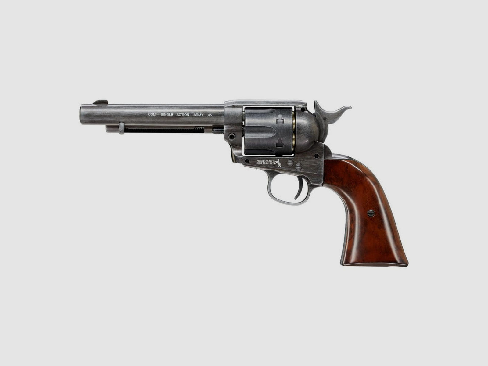 Colt Single Action Army 45 Antik Finish 4,5 mm Diabolo Luftdruck Revolver