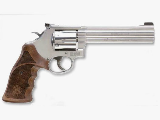 S&W 686 Target Champion Deluxe Revolver glänzend .357 Mag