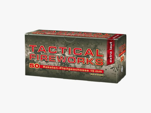 Umarex Pyro Tactical Fireworks Pfeifpatronen - 50 Stk.