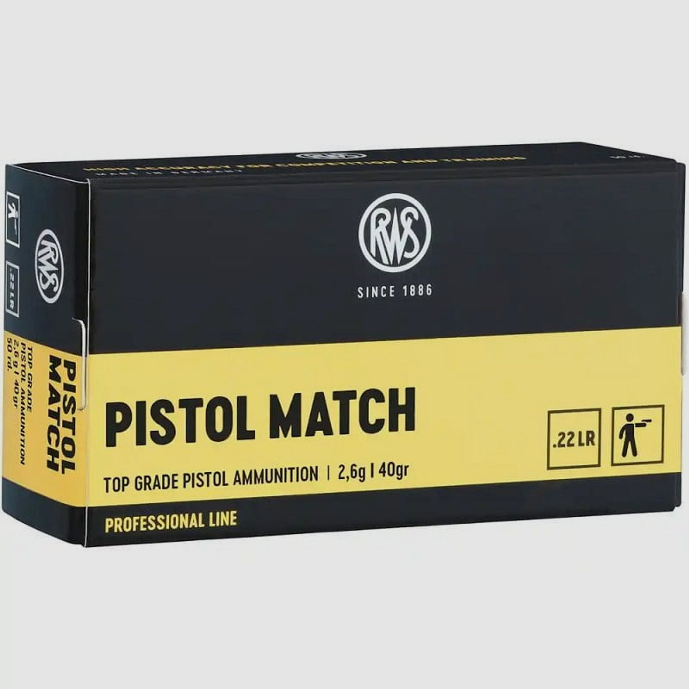 RWS .22lfb Pistol Match 2,6g
