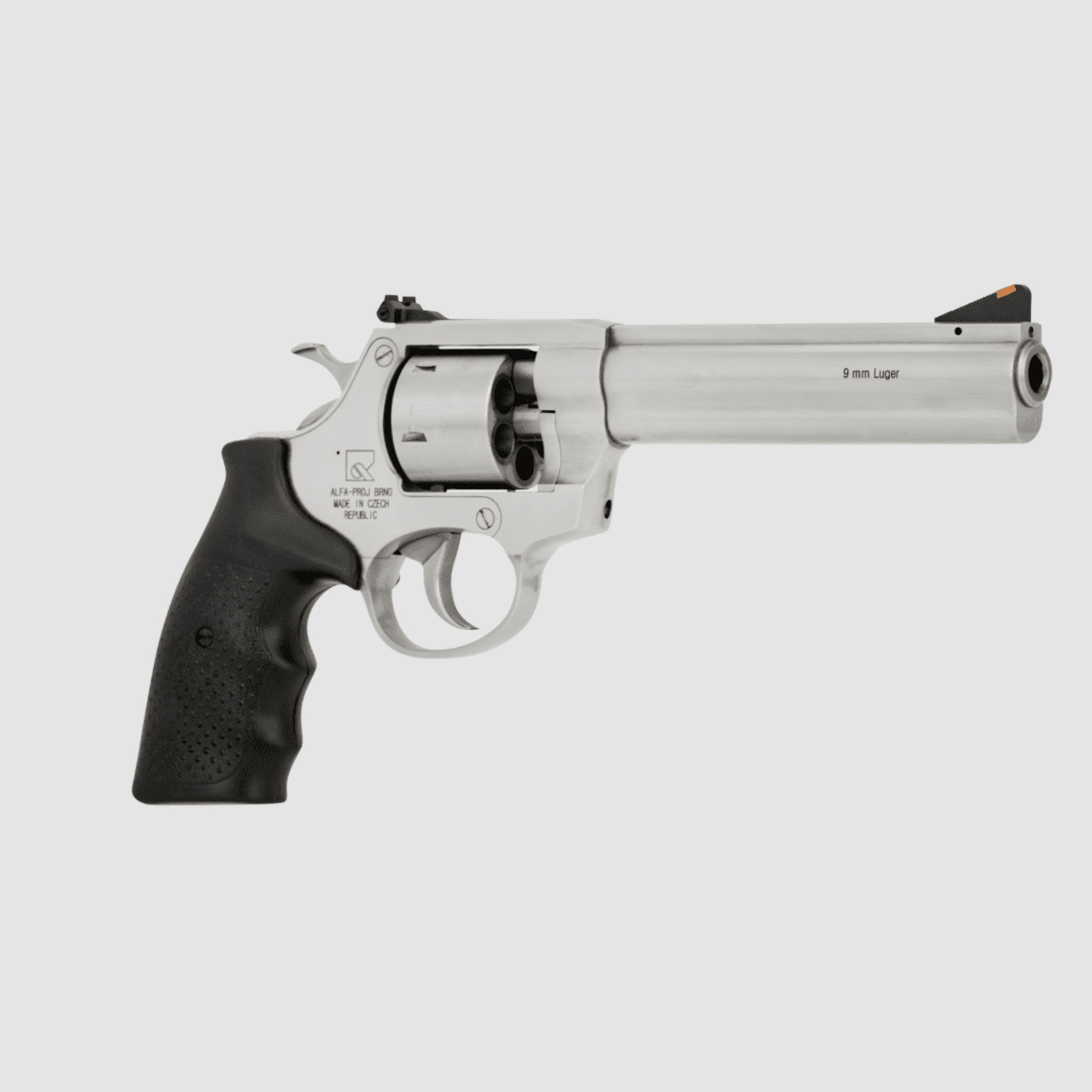 Alfa Proj 9261 stainless - 6 Zoll Revolver Kal. 9mm Luger