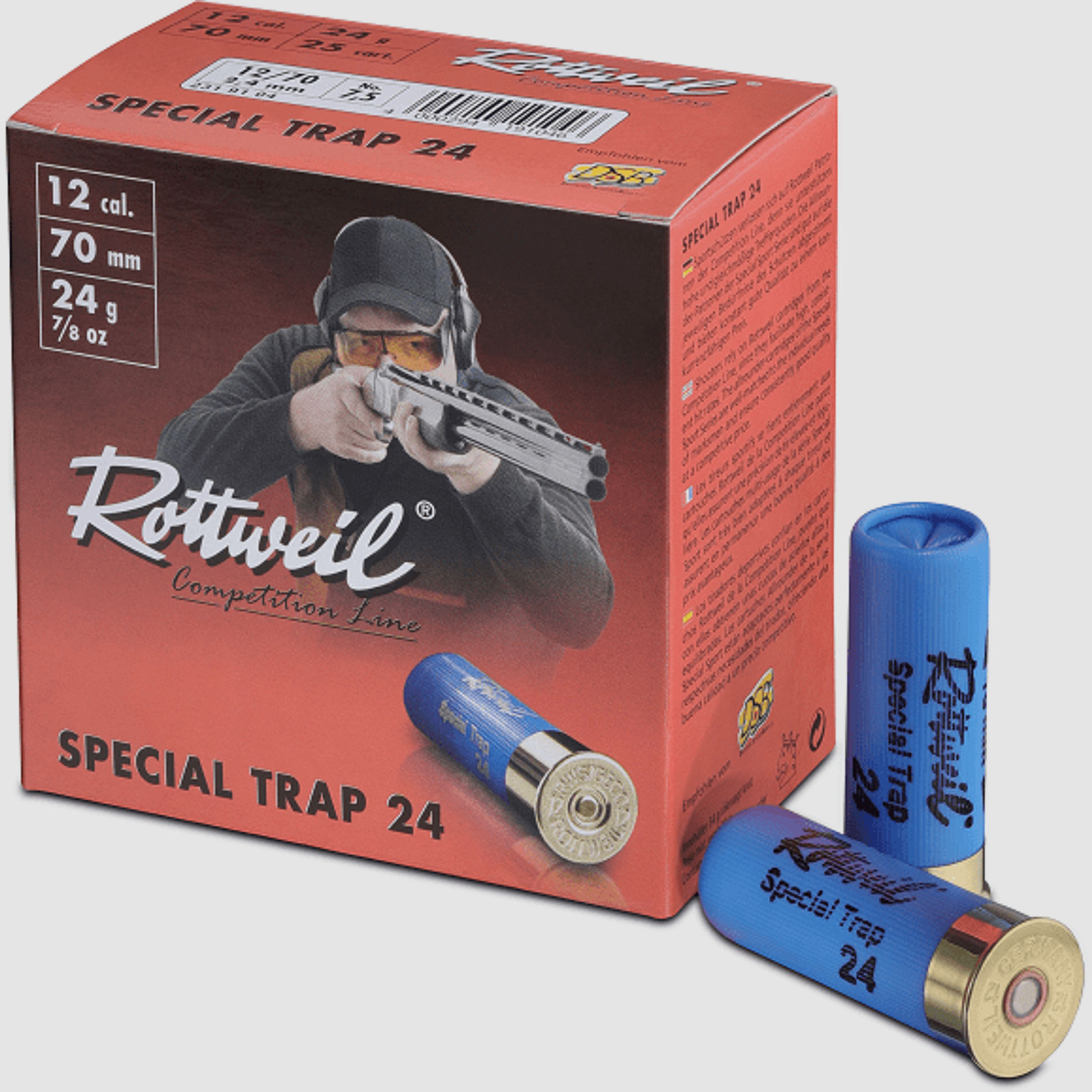 Rottweil Special Trap 12/70 2,4mm 24g