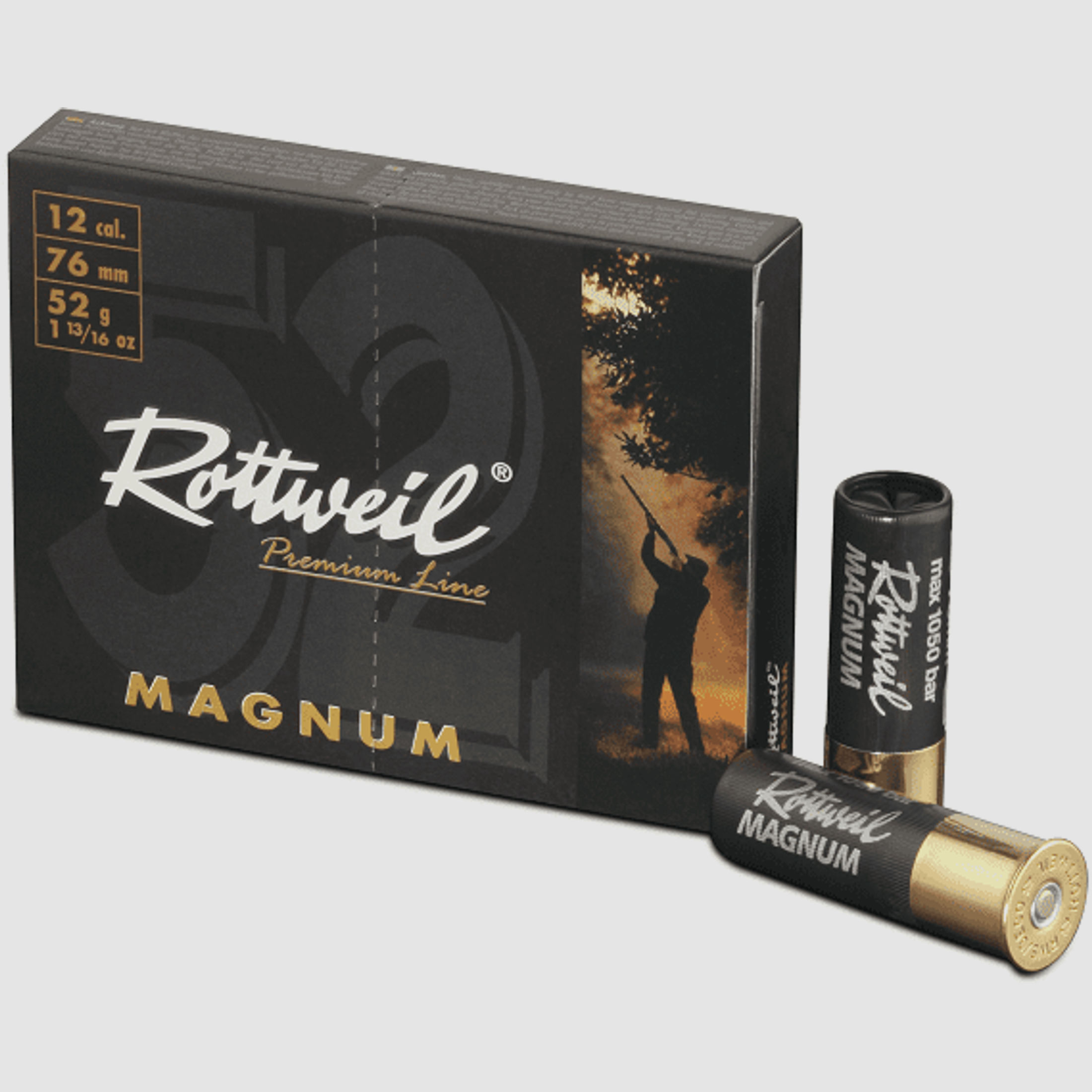 Rottweil Magnum 12/76 52g. 3,7mm