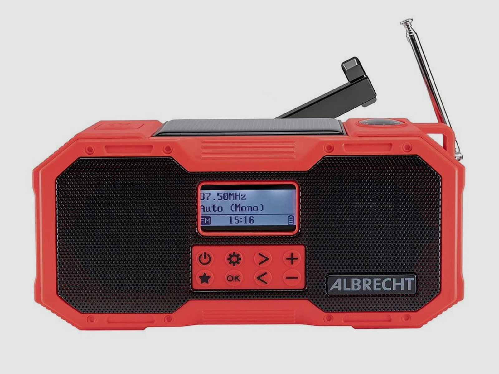 Albrecht DR 112 DAB+ Outdoor Kurbelradio