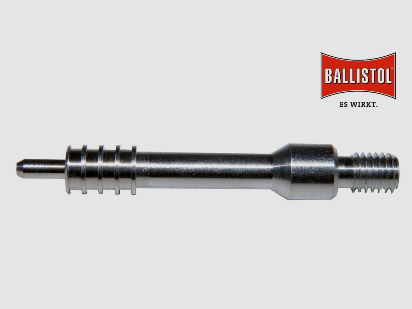Ballistol Patch-Adapter aus Aluminium M5 Außengewinde
