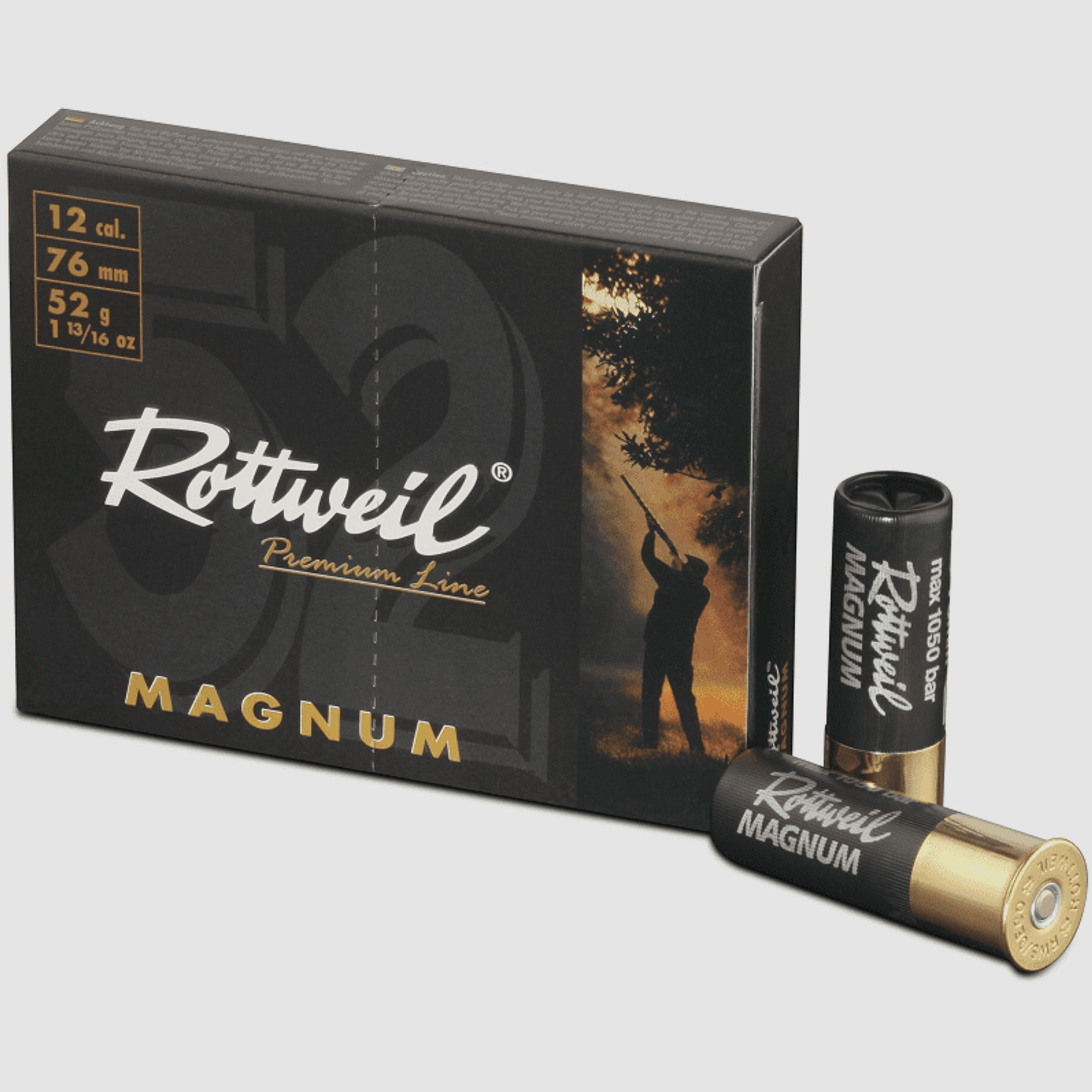 Rottweil Magnum 12/76 52g. 2,7mm