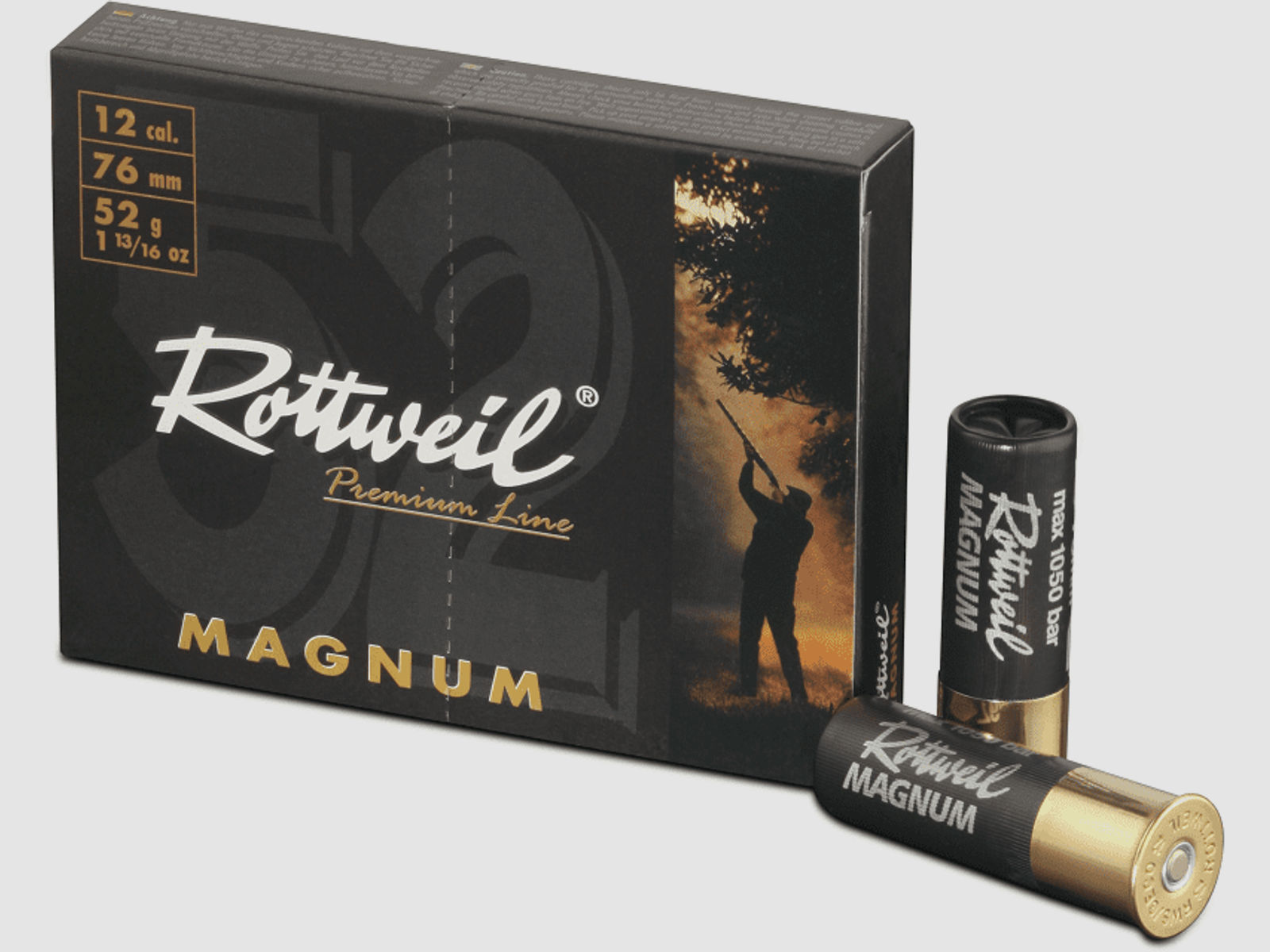 Rottweil Magnum 12/76 52g. 2,7mm