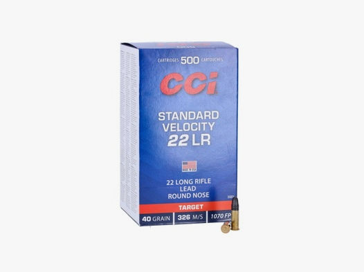 CCI Standard .22 lfB LRN 500 Stück