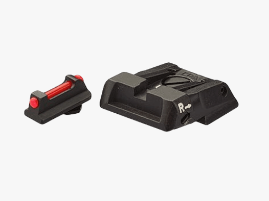 LPA Mikrometer-Visier SPS mit rotem Fiber Optic für Walther PPQ Q5