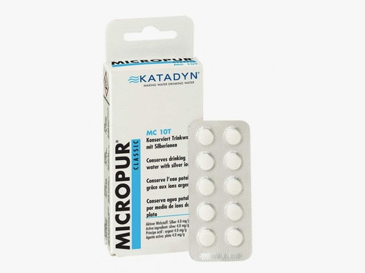 Katadyn Micropur Classic MC 10T Wasserfilter Tabletten