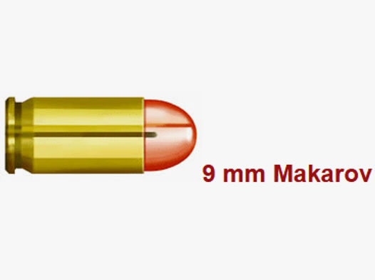 PRVI/PPU 9mm Makarov FMJ 93 gr. - 50 Stk.