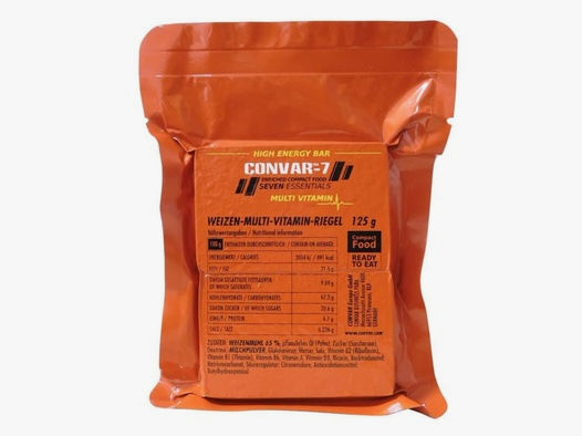 CONVAR-7 High Energy Bar - Multi Vitamin 125 g
